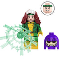 Rogue (X-Men 97) Custom Marvel Superhero Minifigure - Minifigure Bricks