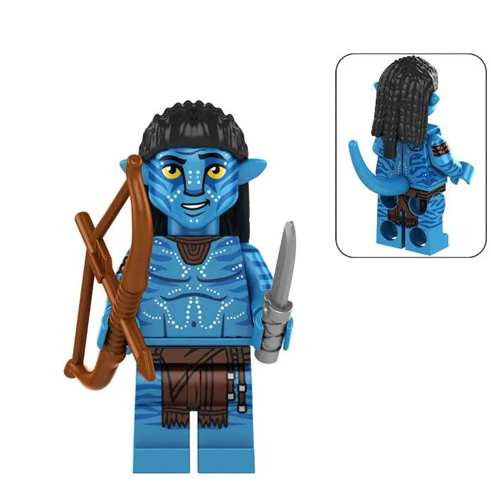 Neteyam From Avatar Fire and Ash Custom Minifigure - Minifigure Bricks