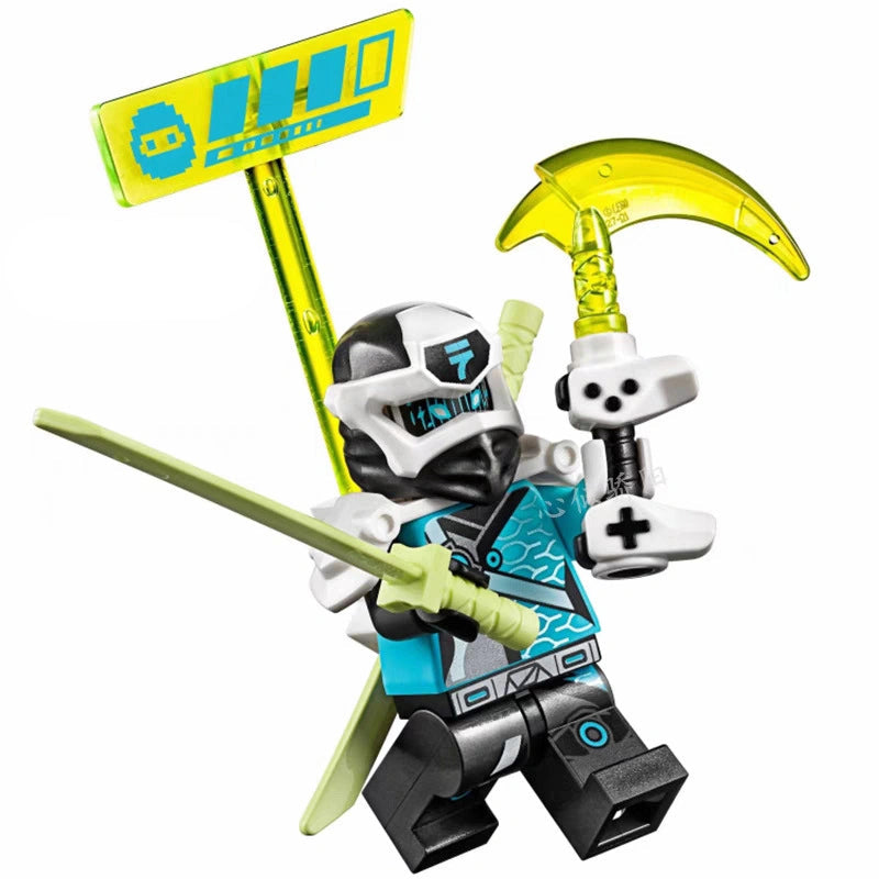 Digi Nya Custom Ninjago Figure
