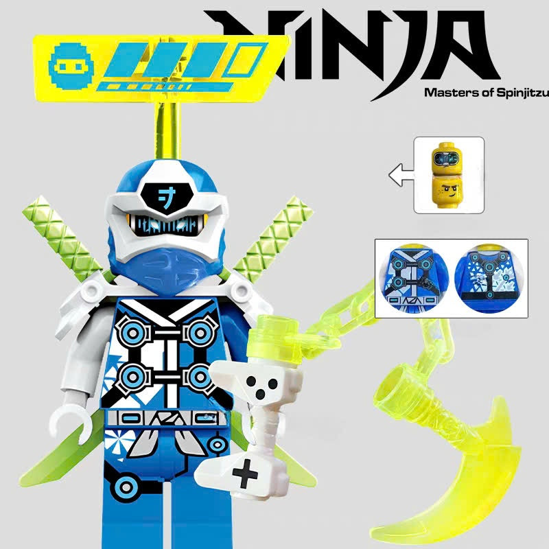 Digi Jay Custom Ninjago Figure
