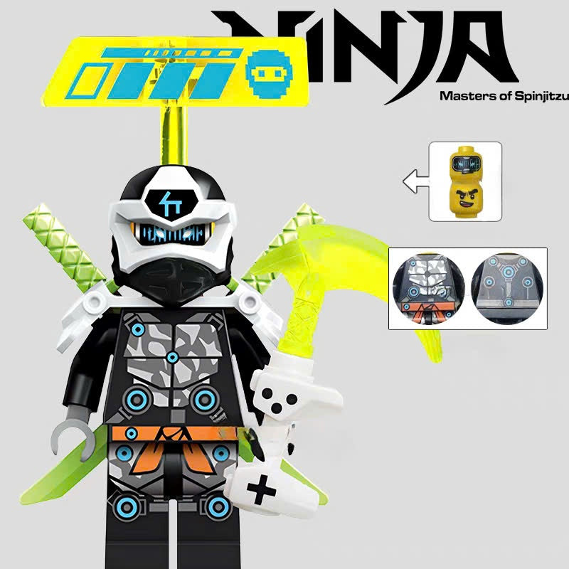Digi Cole Custom Ninjago Figure