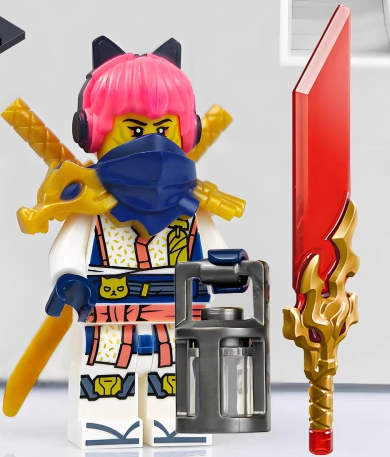 Sora Dragon Armor Custom Ninjago Figure