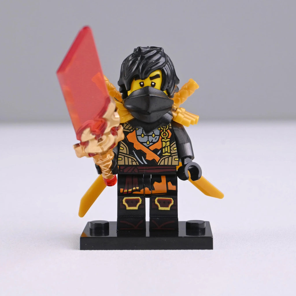 Cole Dragon Armor Custom Ninjago Figure