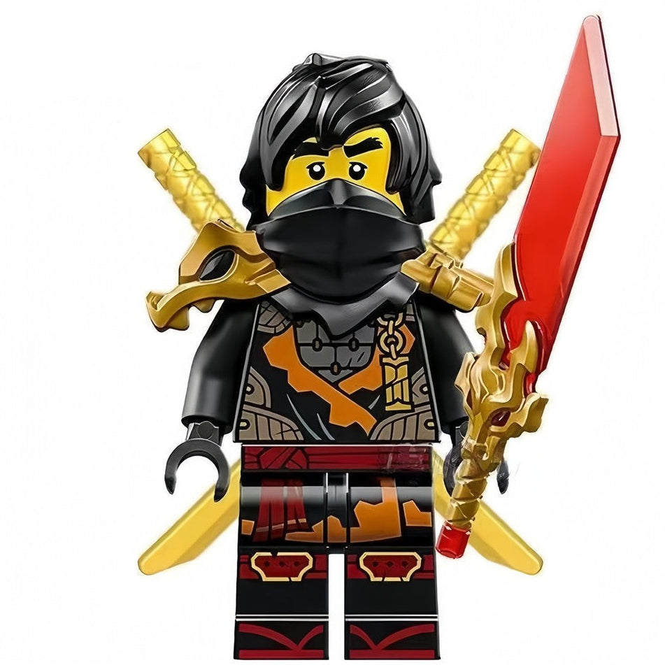 Cole Dragon Armor Custom Ninjago Figure