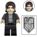 Eren Jaegar From Attack on Titan Custom Anime Minifigure - Minifigure Bricks