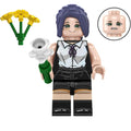 Reze Chainsaw Man Custom Japanese Anime Superhero Minifigure - Minifigure Bricks
