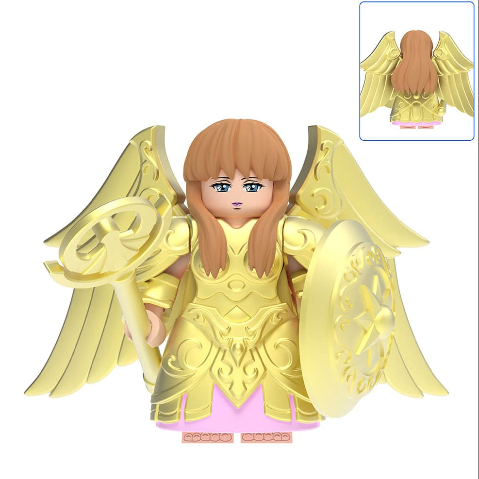 Divine Cloth of Athena From Knights Of The Zodiac Custom Japanses Anime Minifigure