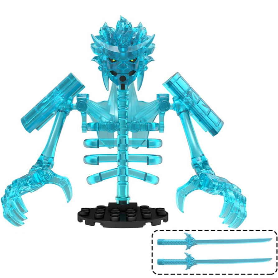 Susanoo Teal Custom Anime Large Minifigure
