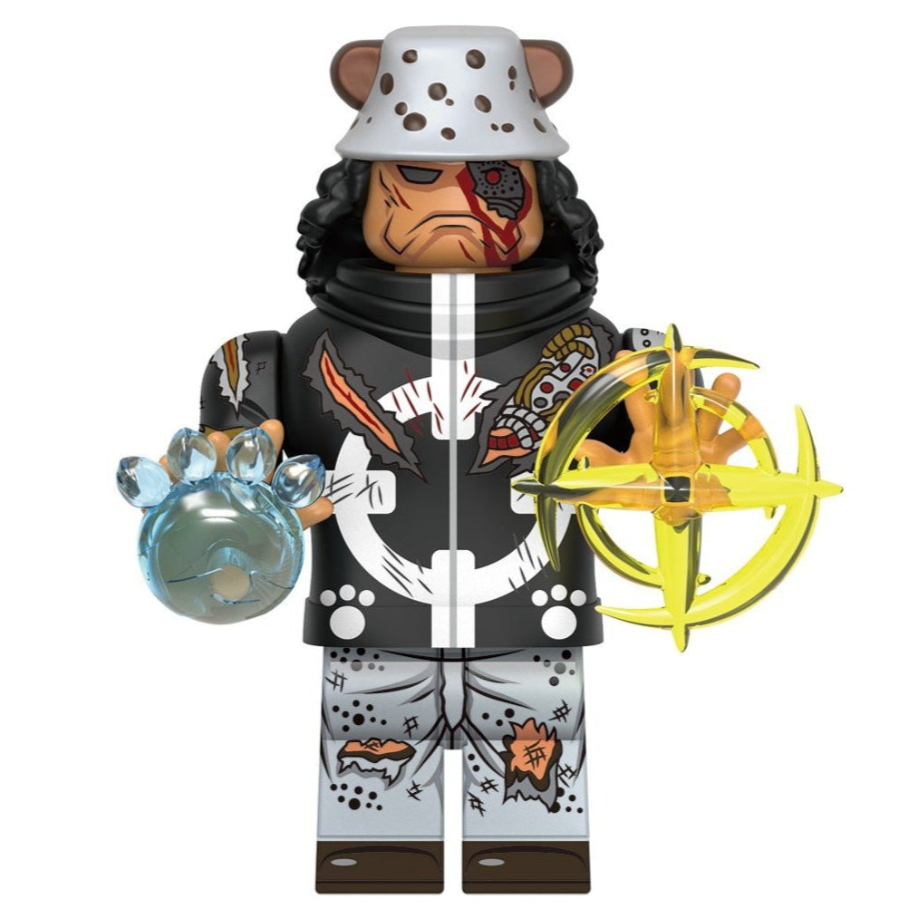 Bartholomew Kuma Custom One Piece Anime Minifigure - Minifigure Bricks