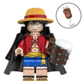 Monkey D. Luffy Custom One Piece Anime Minifigure - Minifigure Bricks