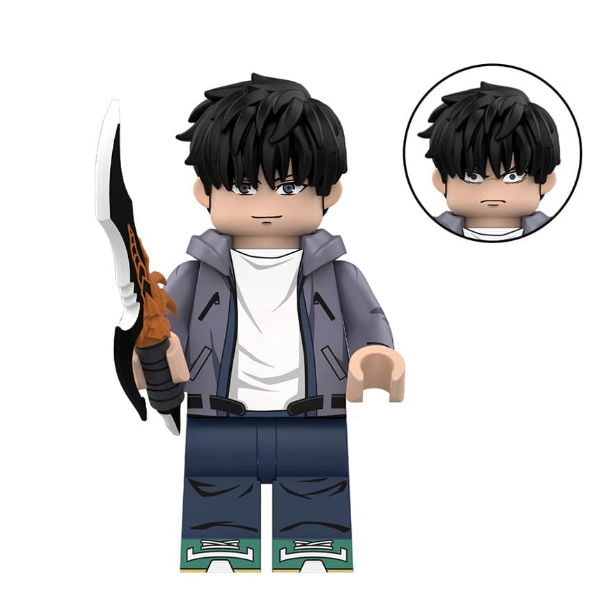 Sung Jinwoo Custom (Solo Leveling) Anime Minifigure