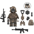 Scout Soldier Custom Military Minifigure - Minifigure Bricks