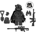 Sniper Custom Military Minifigure - Minifigure Bricks