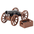 Military Artillery Cannon Custom Military MOC Set