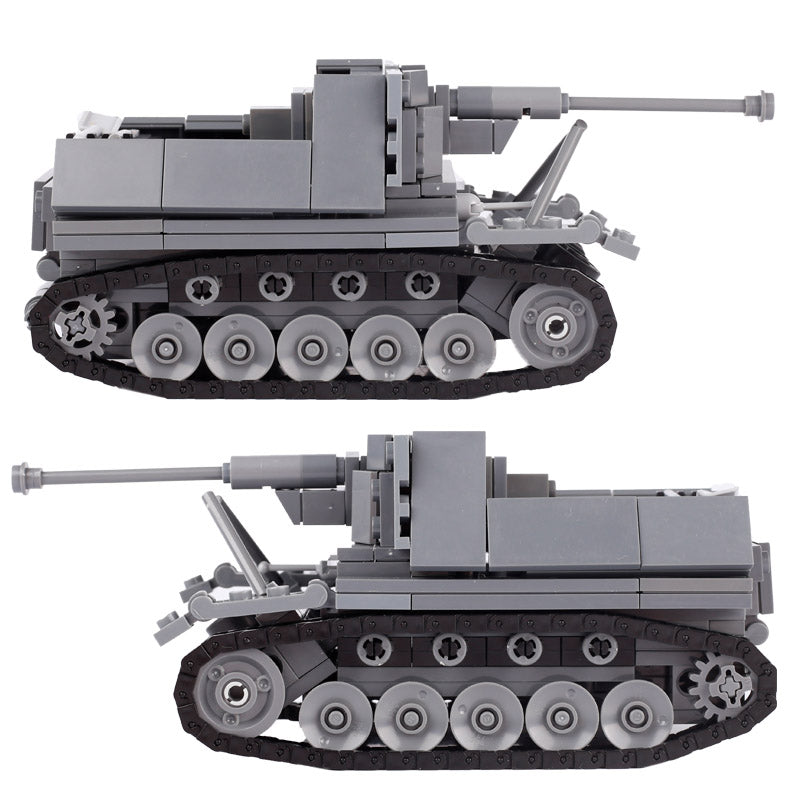 WW2 German Marder Tank Destroyer Custom Military MOC