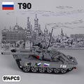 Russia T-90 Main Battle Tank Custom Military MOC
