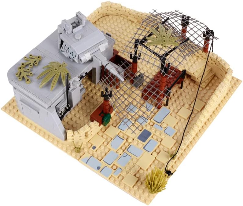 Desert Battlefield Trenches MOC Set