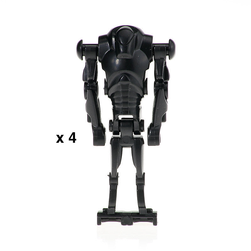 4 x Super Battle Droid custom Star Wars Minifigure - Minifigure Bricks