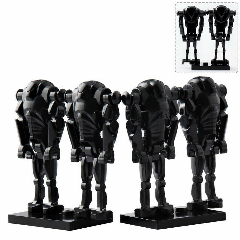 4 x Super Battle Droid custom Star Wars Minifigure - Minifigure Bricks