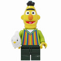 Bert Sesame Street Custom Minifigure - Minifigure Bricks