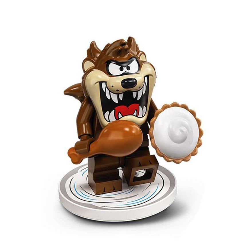 Tasmanian Devil Taz Custom Looney Tunes Cartoon Minifigure - Minifigure Bricks