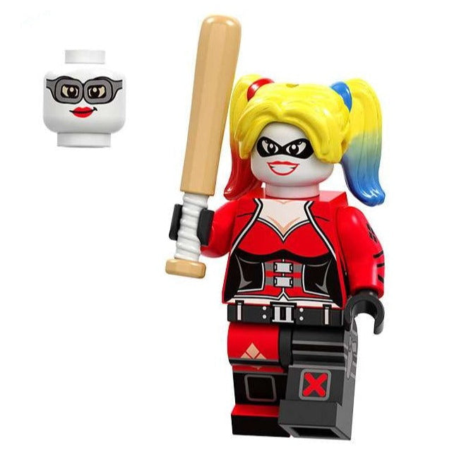Harley Quinn (Injustice 2) Custom DC Superhero Minifigure - Minifigure Bricks
