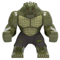 Killer Croc Custom DC Comics Supervillain Large Minifigure - Minifigure Bricks