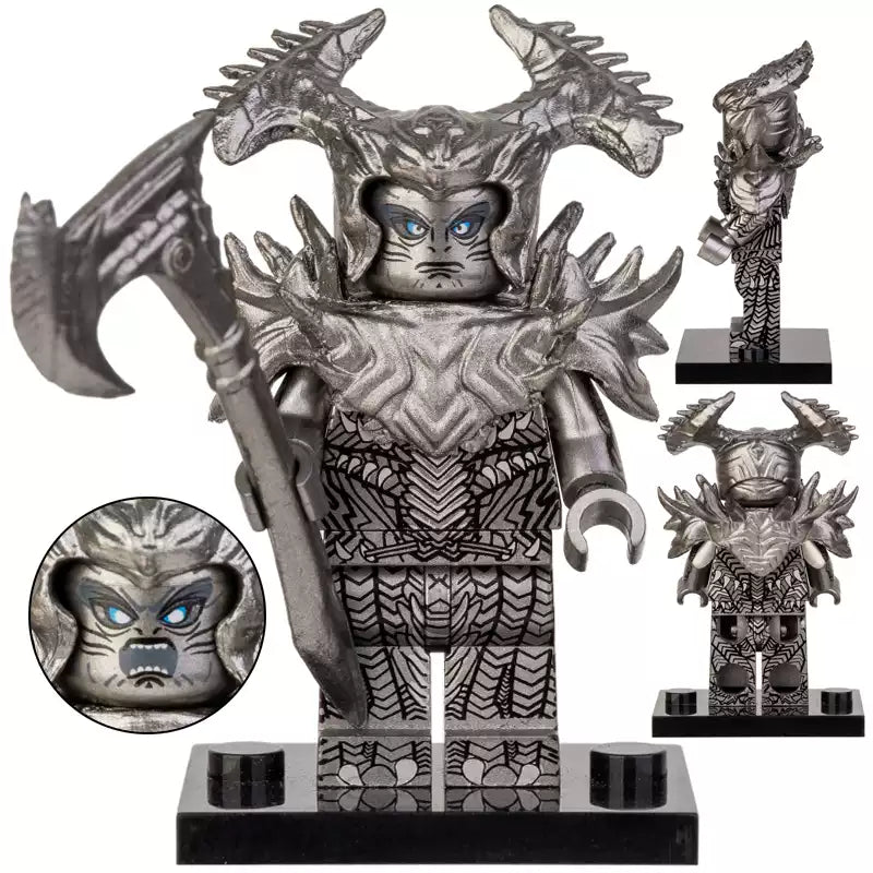 Steppenwolf custom DC Comics Supervillain Minifigure - Minifigure Bricks