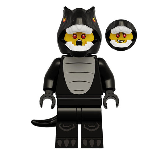 Tyrant Dragon Costumed Fan Custom Minifigure