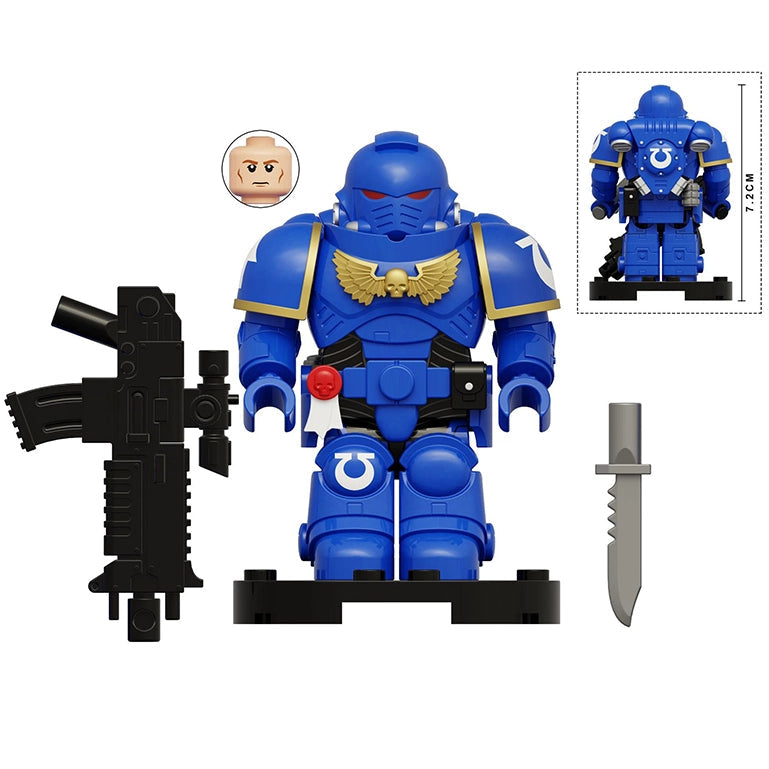 Ultramarine From Warhammer 40K Minifigure