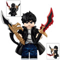 Sung Jinwoo Custom Solo Leveling Anime Minifigure - Minifigure Bricks