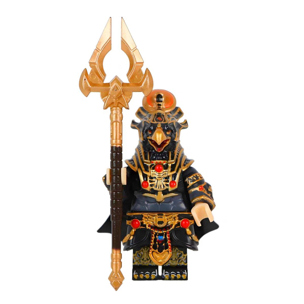 Ancient Egyptian Ra Custom History Minifigure - Minifigure Bricks