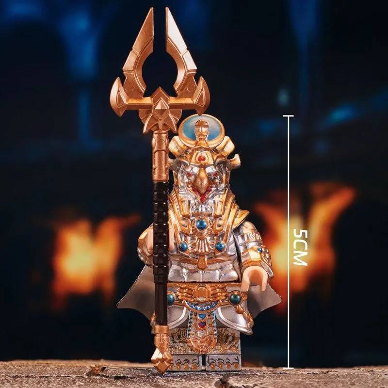 Ancient Egyptian Ra (Silver) Custom History Figure