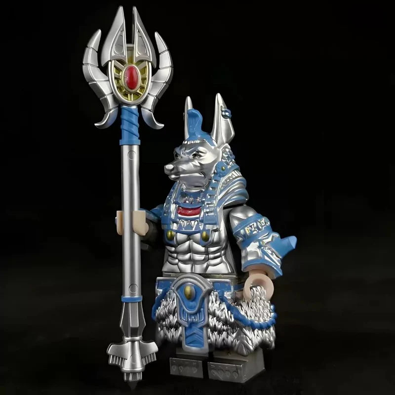Ancient Egyptian Anubis (Silver) Custom History Figure