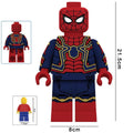 Spider-Man (Iron Spider) Custom Marvel Superhero Megafigure Large Minifigure