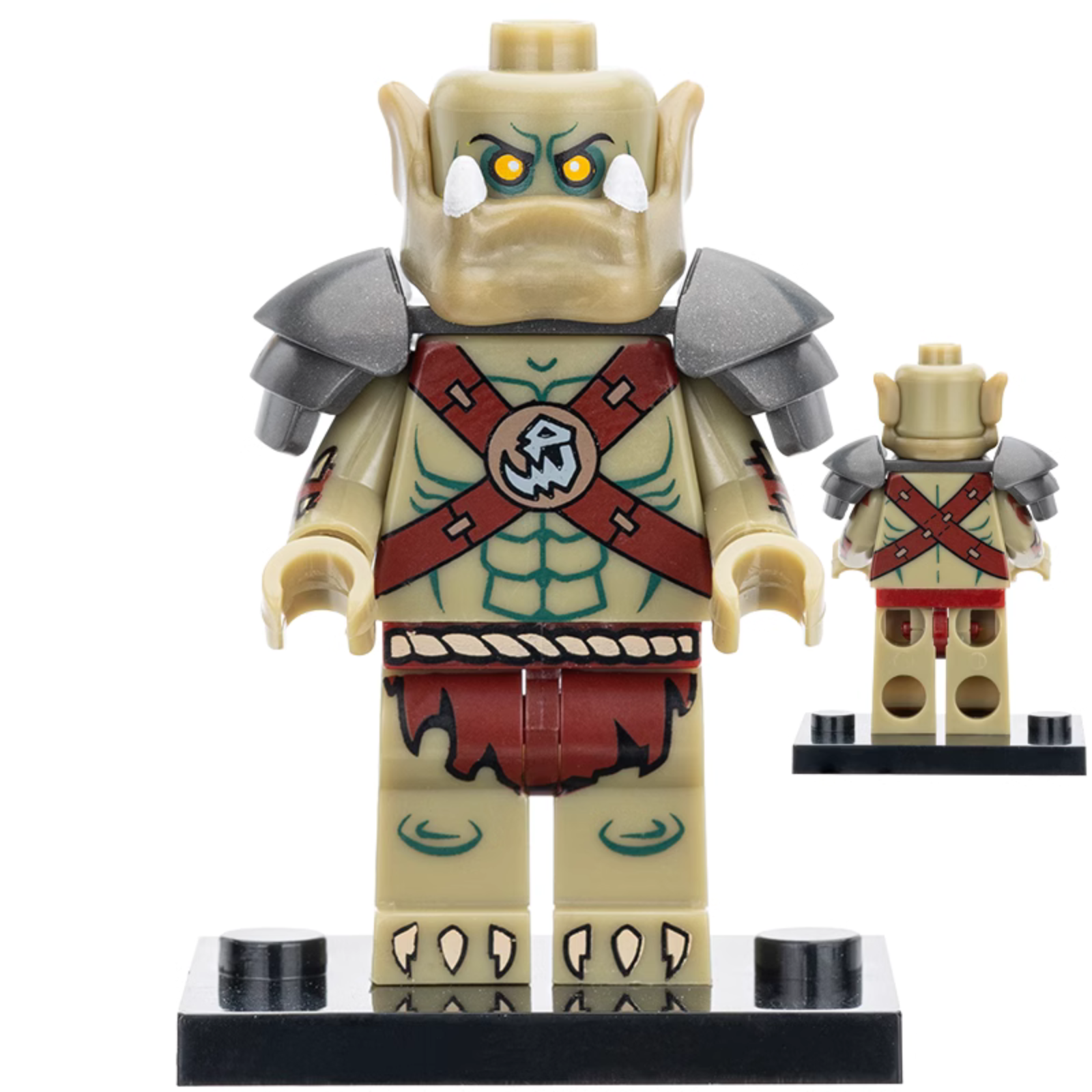 Orc Warrior Custom World of Warcraft Minifigure