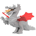 Grey Dragon Custom Medieval Dragons Minifigure