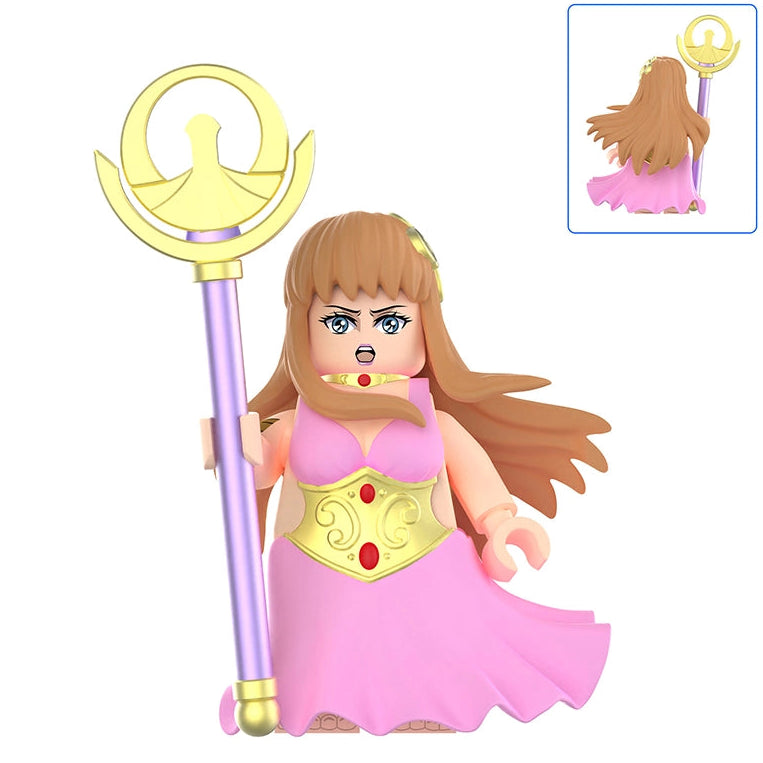 Saori Kido From Knights Of The Zodiac Custom Japanses Anime Minifigure