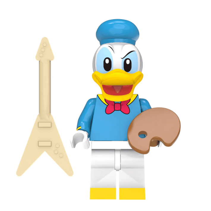 Donald Duck Custom Iconic Disney Minifigure – Yep Bricks