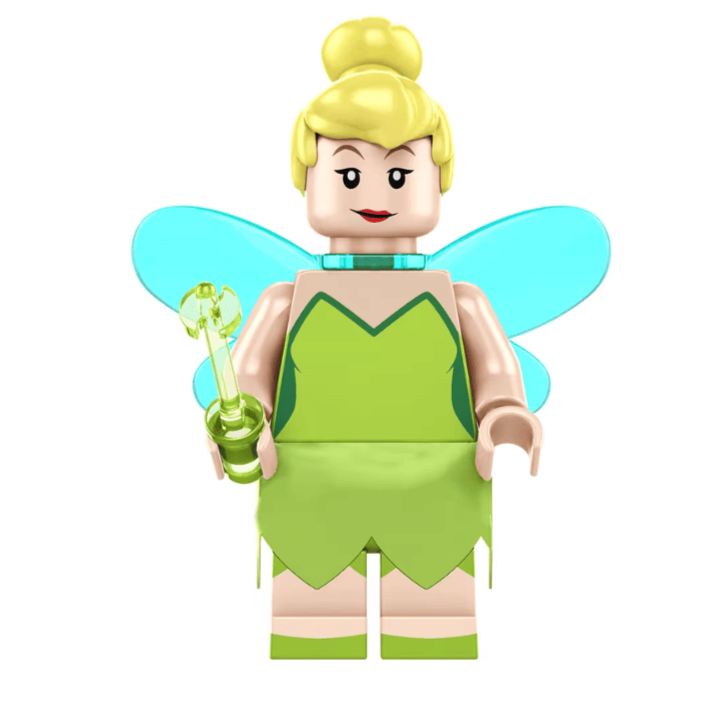 Tinker Bell Custom Iconic Disney Minifigure - Minifigure Bricks