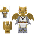 Yellow Dragon Night Custom Dungeons and Dragons Minifigure