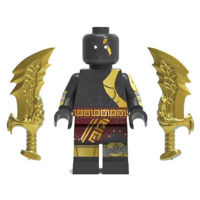 Kratos (Dark Odyssey) God of War Custom Video Game Minifigure