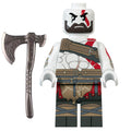 Kratos God of War Video Game Minifigure - Minifigure Bricks