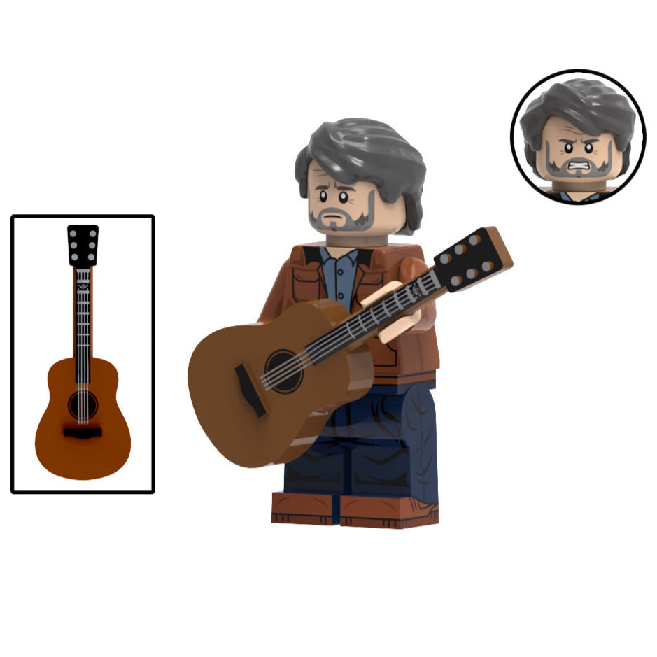 Joel from the Last Of Us Custom Minifigure - Minifigure Bricks