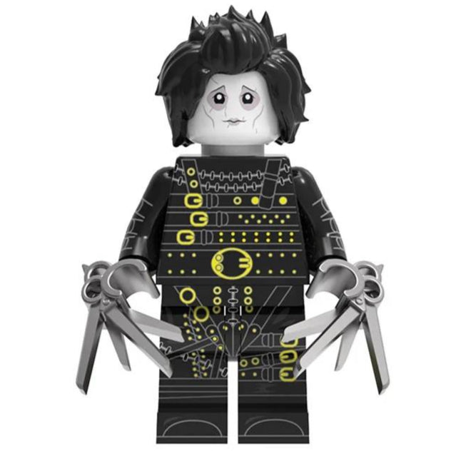 Edward Scissorhands Minifigure - Minifigure Bricks