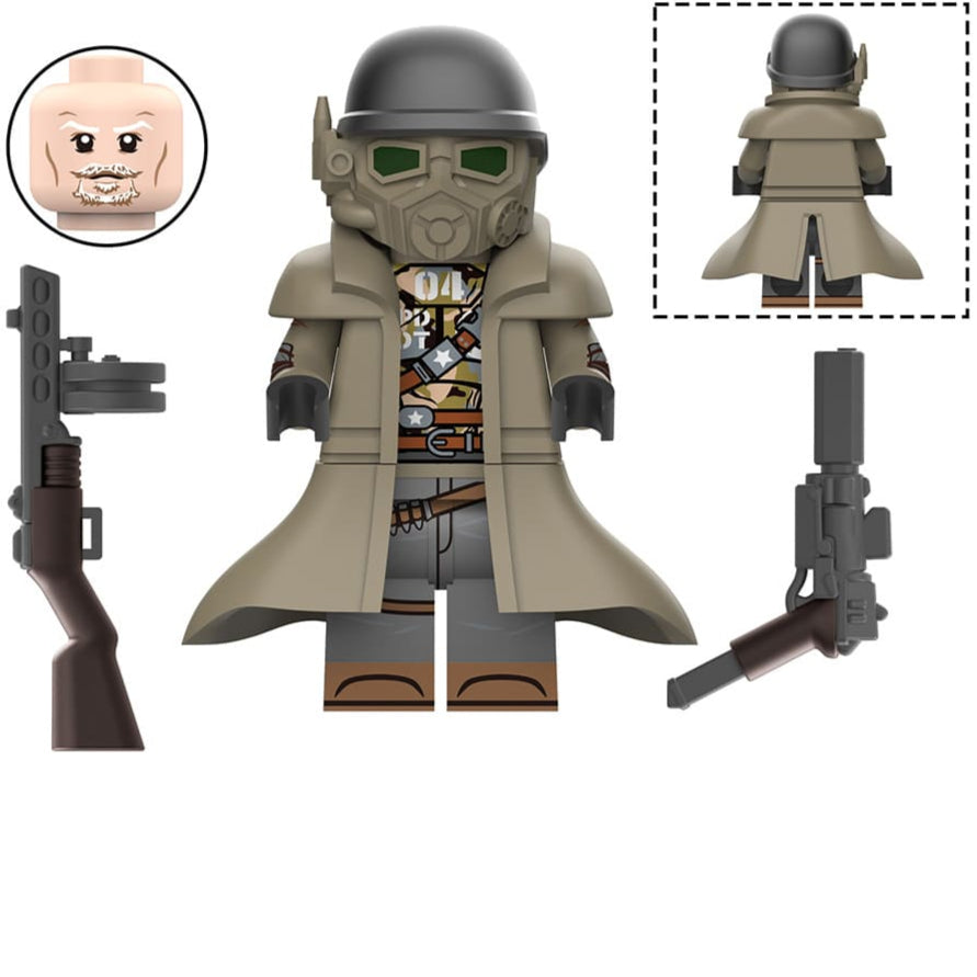 Desert Ranger Custom Fallout Minifigure - Minifigure Bricks