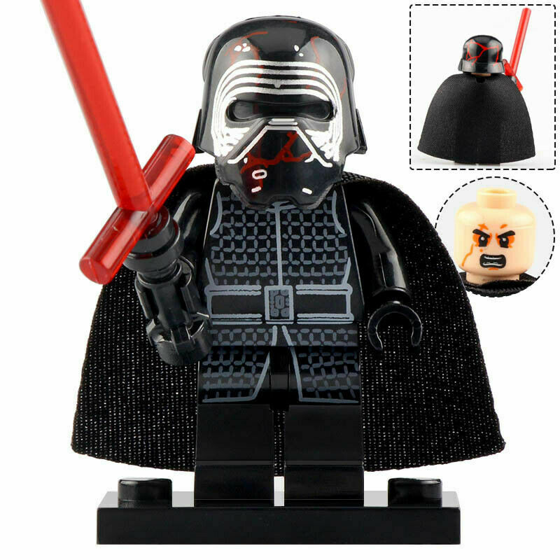 Kylo Ren Supreme Leader custom Star Wars Minifigure - Minifigure Bricks