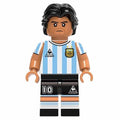Diego Maradona Custom Minifigure Football Legend - Minifigure Bricks