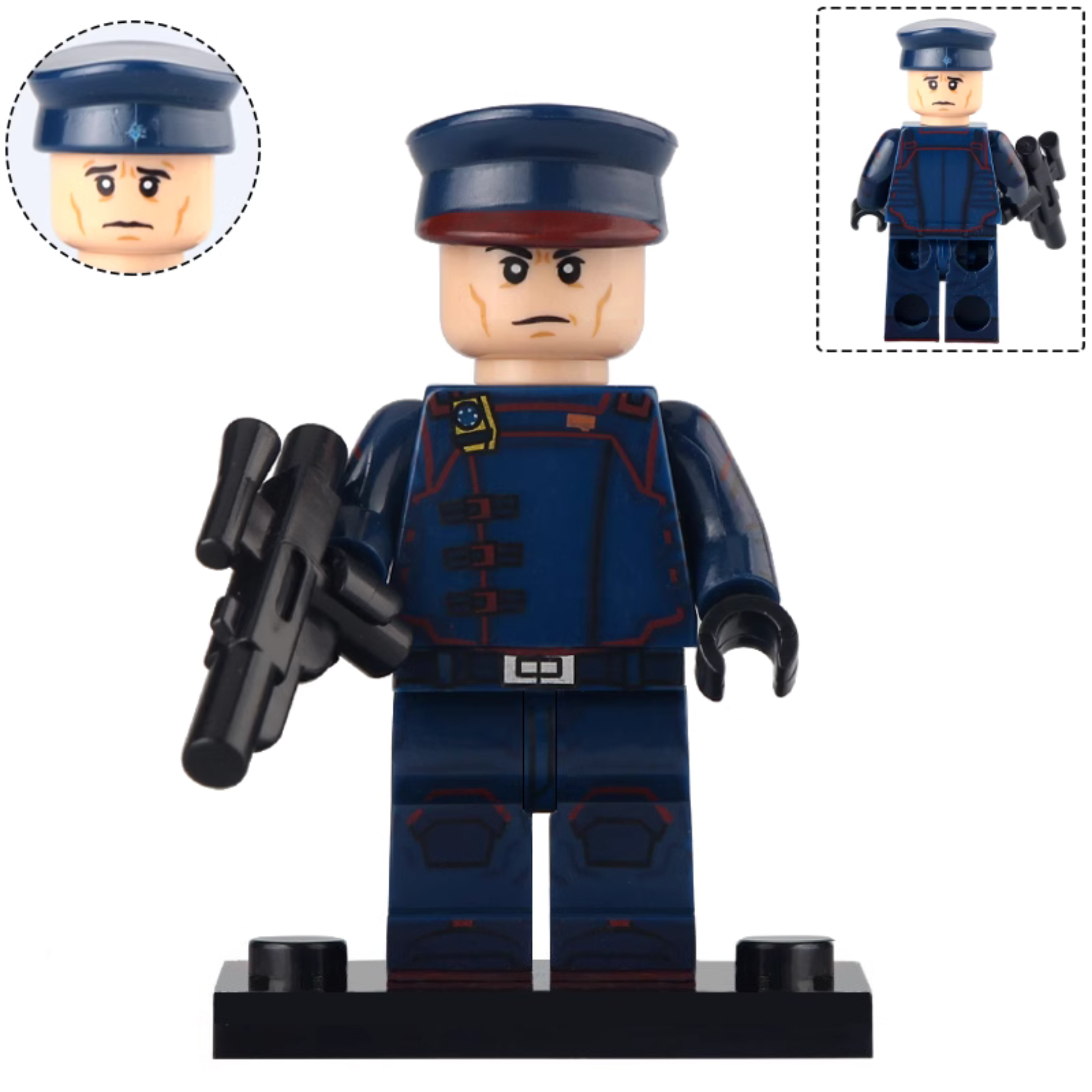 Syril Karn Custom Star Wars Minifigure - Minifigure Bricks