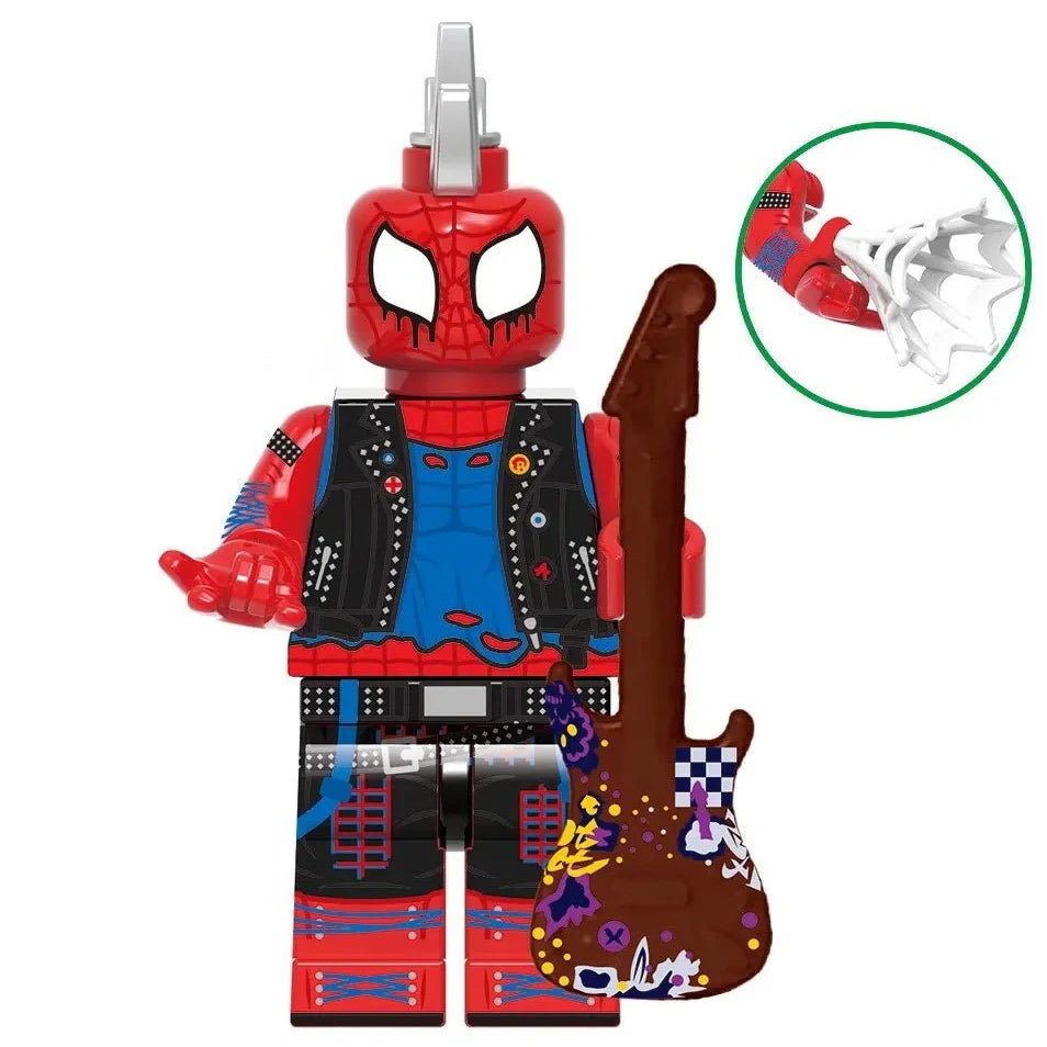 Spider-Punk Custom Marvel Superhero Minifigure